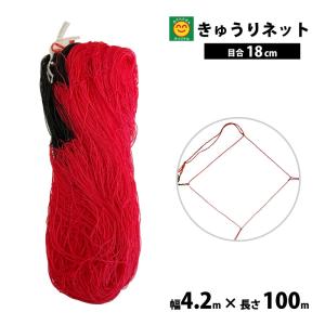 長いもネット・キュウリネット 24cm目 幅1.8mX長さ100m : 日本農業