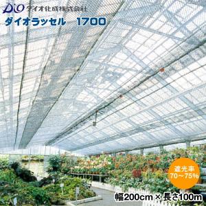 ダイオラッセル 1600 (遮光ネット) 黒 巾200cm×長さ50m 遮光率60〜65