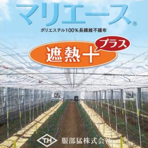 農業用不織布・保温被覆資材　マリエース 遮熱プラス＋　E01050TB　白　幅250cm　長さはm単位で指定　(数量＝長さ)｜otentosun