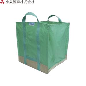 小泉製麻　バロンフゴ　#100GR　55cm×55cm×60cm　自立角型バッグ　農作業・園芸・造園作業・清掃作業等