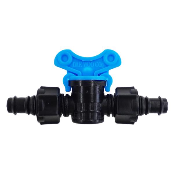 東栄管機株式会社　点滴チューブ　恵水用　ボールコック両ナット　TSK7002-1　継手部材　入口部　...