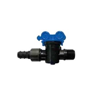 東栄管機株式会社　点滴チューブ　恵水用　ボールコックネジ付き1/2　DW8888-1　継手部材　入口...