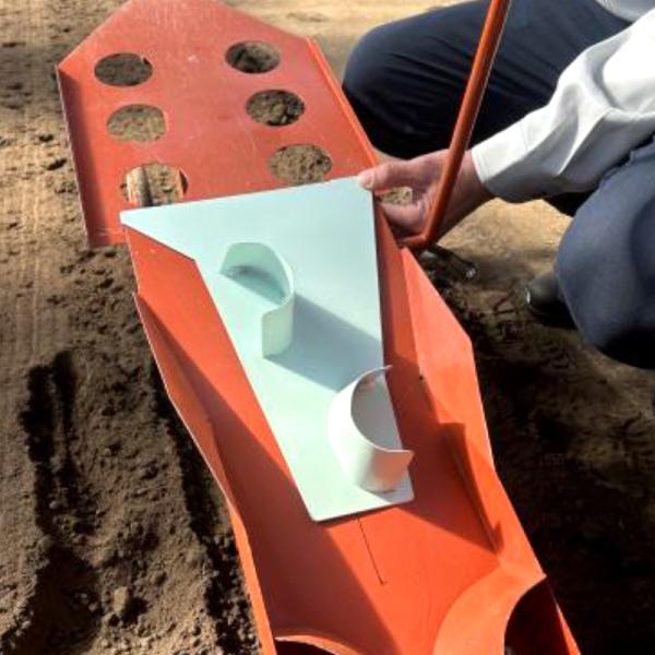 ニッテン　LP350円弧アタッチ　簡易移植機　ひっぱりくん　HP-16専用アタッチメント　ロングピッ...