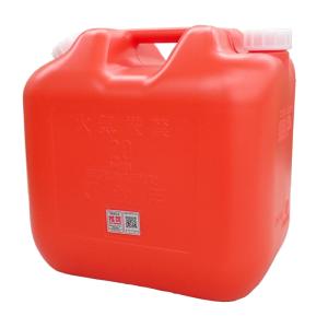 ポリ灯油缶 18L 赤 (ノズルなし) ポリタンク : 農家のお店おてんとさん