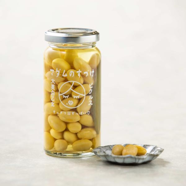 マダムのすづけ 大莢白乙女大豆 ピクルス ローリエ 地大豆 北海道産 乙部町産 国産 豆 白大豆 ハ...
