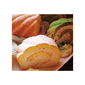 「茶句庭ながの」 抹茶・紅茶ロールケーキ16cm×2本スイーツセット