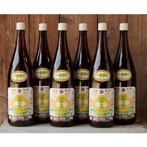 コヤマダ（小山田産業）の菜種（なたね）油一升瓶６本詰め合わせ（箱入）完全無添加・無農薬、100％国産菜種。
