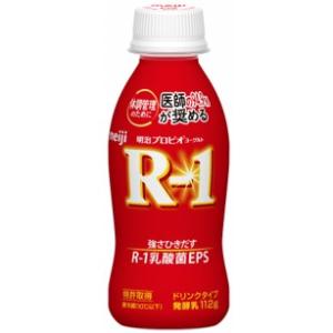 24本入）明治乳業プロビオヨーグルトR-1ドリンクタイプ112ml×24本 ヨーグルト飲料 飲むヨー...