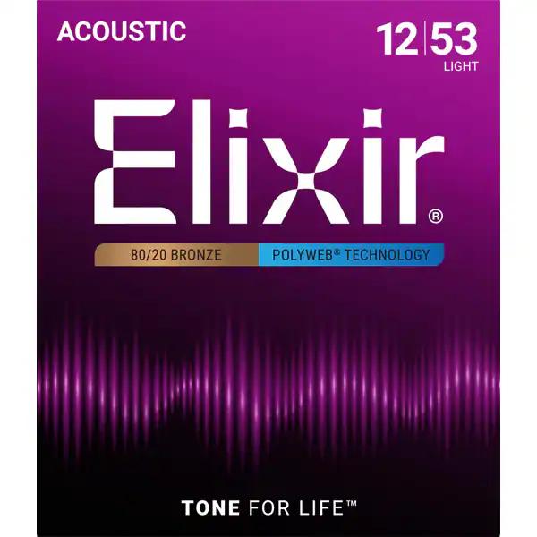 【アコースティックギター弦】Elixir アコースティック ギター弦 11050 80/20BRON...