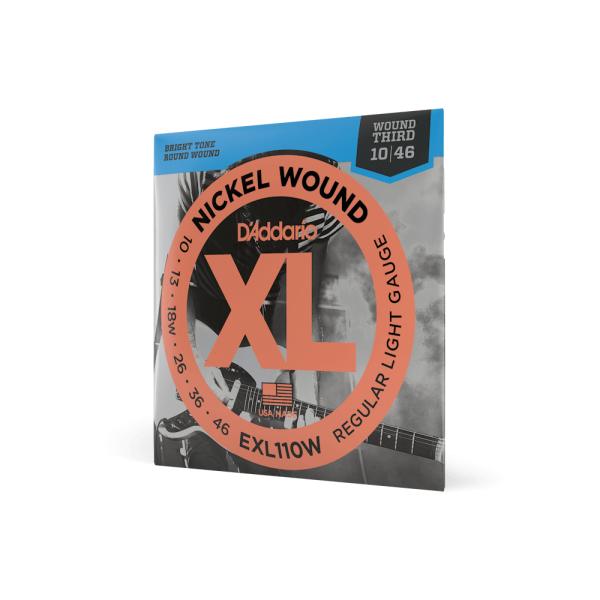 【エレキギター弦】 ダダリオ D&apos;Addario EXL110W Regular Light / W...