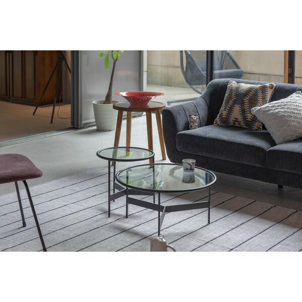 ラウンドガラステーブルS テーブル ガラステーブル ラウンドテーブル ガラス ローテーブル センター...