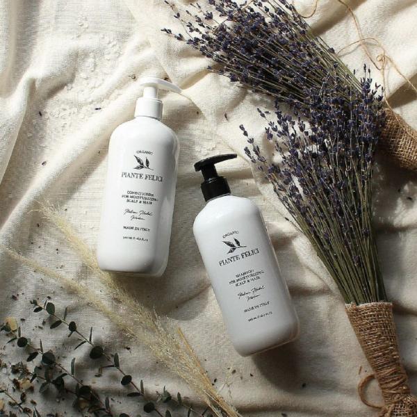 オーガニック シャンプー コンディショナー ２本セット モイスチャライジング スカルプ＆ヘア 500...