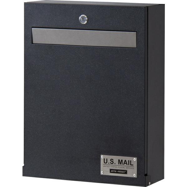 ポスト 洗練 スタイリッシュ デザイン 投函口 幅28cm 高さ3cm カギ 取り出す 心配 蓋 ロ...