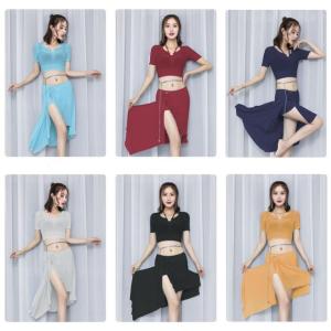 ベリーダンス ダンス衣装レディース２点上下セット