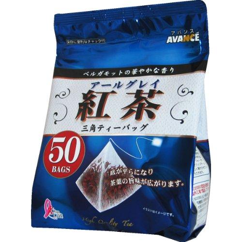 アバンス アールグレイ 紅茶 三角ティーバッグ 50P×6個