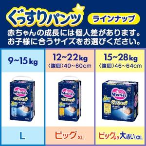 【パンツ Lサイズ】メリーズ 夜用 ぐっすりパ...の詳細画像5