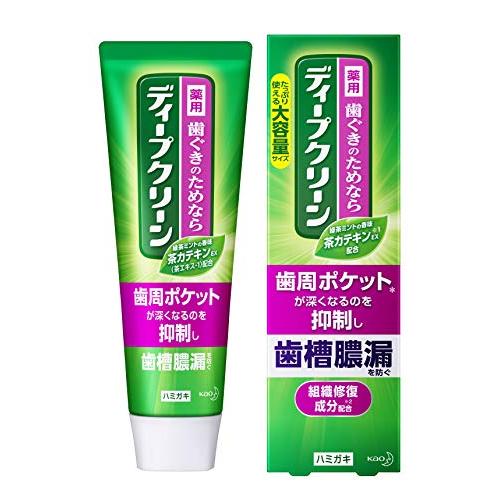 ディープクリーン 薬用ハミガキ 歯槽膿漏・口臭予防 160g [医薬部外品]