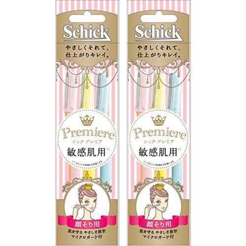 Schick(シック) シック Schick 顔そり用 プレミア 敏感肌用 Lディスポ マイクロガー...