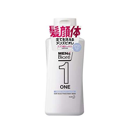 メンズビオレ ONE オールインワン全身洗浄料 フルーティーサボンの香り レギュラー 200ml ボ...