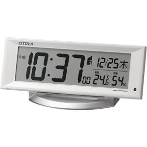 CITIZEN（シチズン） 電波 デジタル 掛 置 時計 CITIZEN 8RZ181-002