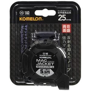 コメロン コンベックス マグジャケットクローム 25 テープ幅25mm 5.5m ベルトホルダー付き KMC-31CML｜otogizakka