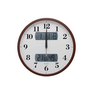 セイコー(SEIKO) KX275B カレンダー・温度・湿度表示つき電波掛時計