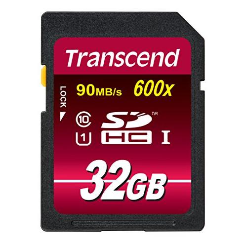 Transcend SDHCカード 32GB Class10 UHS-I対応 (最大転送速度90MB...