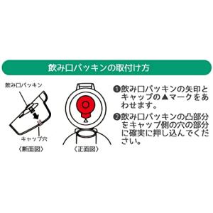 スケーター 子供用 プラスチック 水筒 800...の詳細画像2