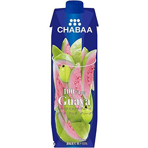 CHABAA 100%ミックスジュース グアバ 1000ml
