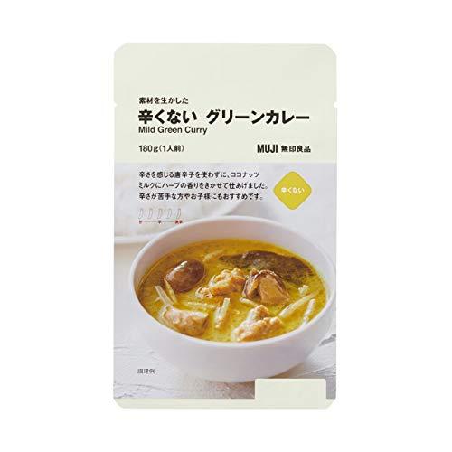 無印良品 素材を生かした 辛くない グリーンカレー 180g(1人前) 82505832