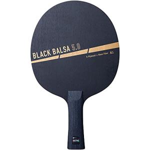 ヴィクタス(VICTAS) 卓球 ラケット BLACK BALSA ブラックバルサ 5.0 シェークハンド 攻撃用 フレア 310174｜otogizakka