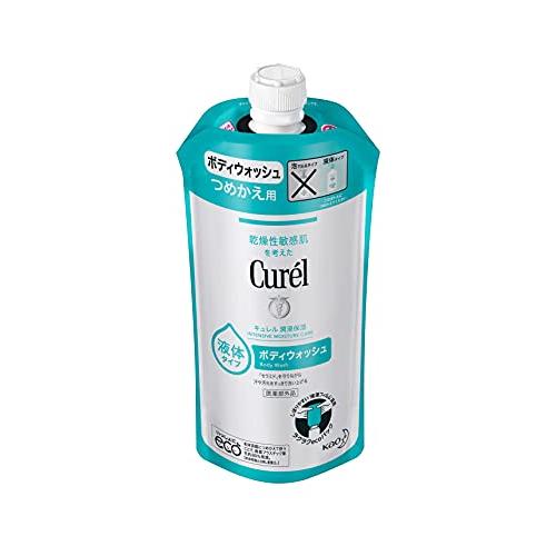 キュレル ボディウォッシュ つめかえ用 340ml (赤ちゃんにも使えます) 弱酸性 ・ 無香料 ・...