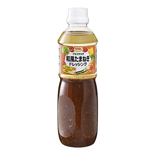 エスエスケイフーズ SSKプラスサラダ和風たまねぎドレッシング 490ml×3個