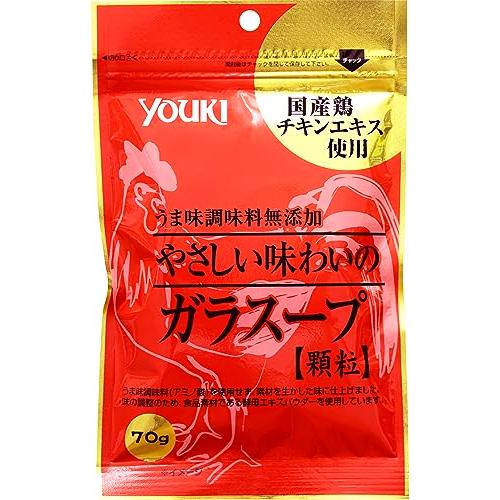 ユウキ食品 やさしい味わいのガラスープ(袋) 70g