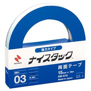 ニチバン 両面テープ ナイスタック (強力) 15mm×18m NW-K15｜otogizakka