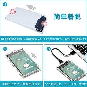 YFFSFDC Type-C 2.5インチ H...の詳細画像5