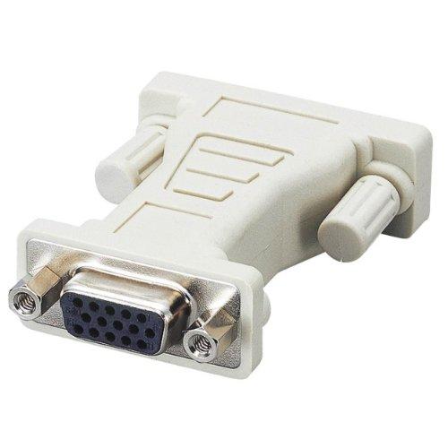 ELECOM ディスプレイ変換アダプタ D-Sub15ピン(ミニ)メス-DVI29ピンオス AD-D...