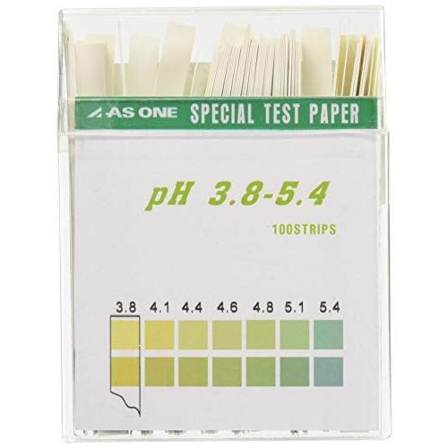 アズワン pH試験紙 スティックpH3.8-5.4 /1-1267-04