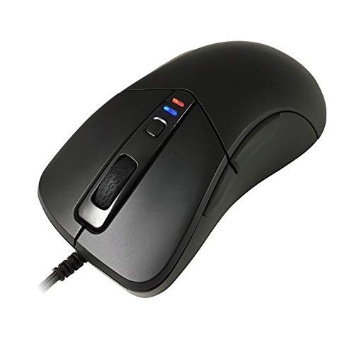 SOLID DHARMAPOINT ゲーミングマウス タクティカルマウス39ラバーコート 左右非対称...