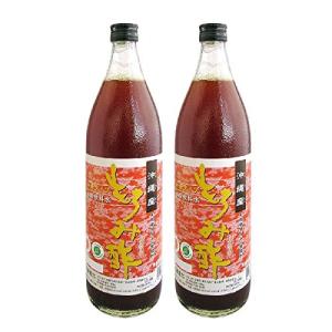 新里酒造 沖縄産 もろみ酢 加糖 900ml ×2セット｜otogizakka