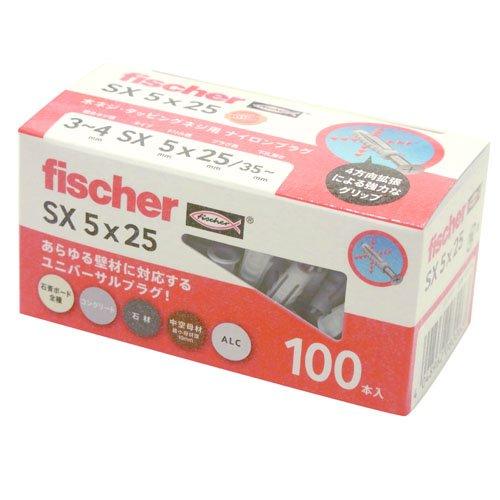 フィッシャー SXプラグ SX 5x25 (100本入) 507154