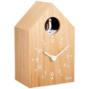 セイコー クロック 掛け時計 置き時計 兼用 アナログ かっこう時計 数取り PYXIS ピクシス 木枠 天然色木地 NA609A SEIKO｜otogizakka