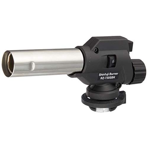 新富士バーナー パワートーチ ガスバーナー 日本製 炙り調理 溶接 火力調節 火口径:22mm 小型...