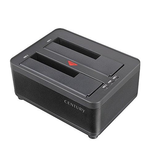 センチュリー HDDクローン機能搭載クレードル 『裸族のお立ち台TWIN』 (WEB簡易パッケージ仕...