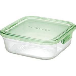 イワキ(iwaki) パック＆レンジ グリーン 角型 1.2L KC3248N-G ( 1個入