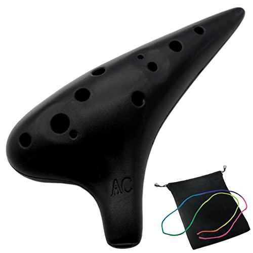 Aestivate Plastic Ocarina オカリナ 楽器 12穴 アルトC調 プラスチック...