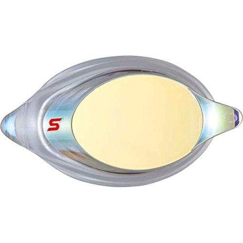 SWANS(スワンズ) スイミングゴーグル 度付きレンズ SRXCL-M PAF CY クリア×フラ...