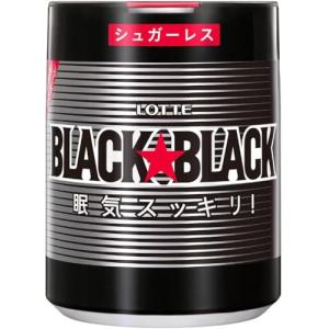 ロッテ ブラックブラック 粒ワンプッシュボトル 133g お菓子 ガム