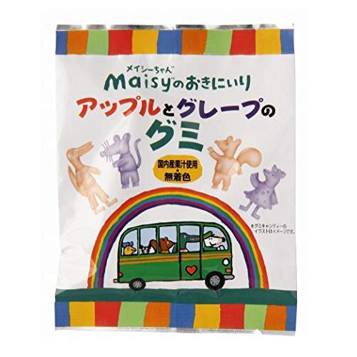 創健社 メイシーアップルとグレープのグミ 8粒 ×10個