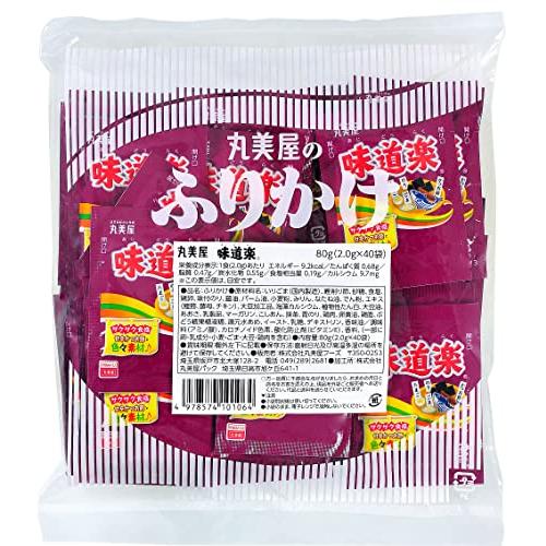 丸美屋フーズ ふりかけ 味道楽 業務用 (2.0g×40食入)